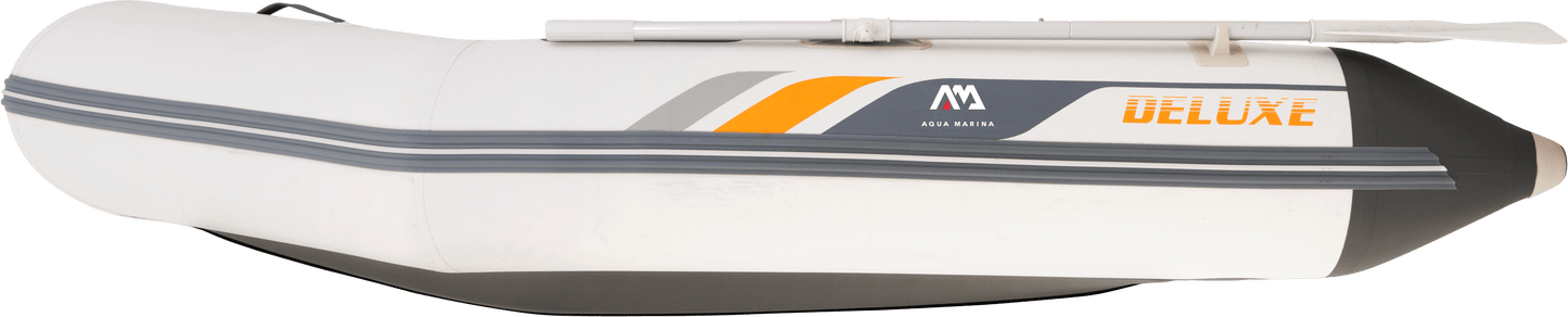 Aqua Marina A-Deluxe 9'1'' (2.77m) Inflatable Speed Boat with Aluminum Deck – Rugged, Motor-Ready Boat for Real Adventures