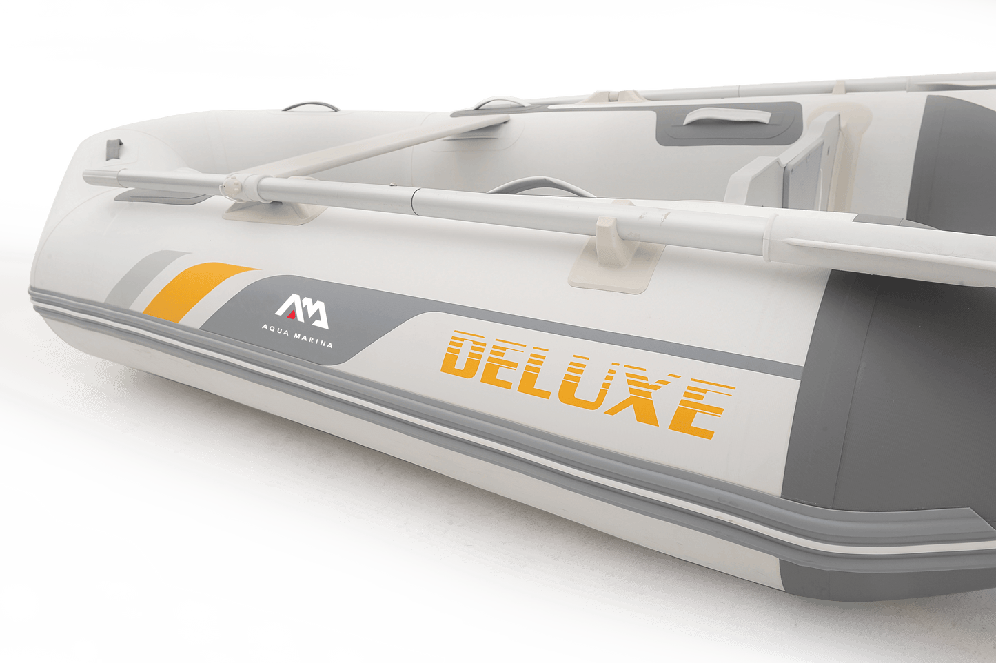 Aqua Marina A-Deluxe 9'1'' (2.77m) Inflatable Speed Boat with Aluminum Deck – Rugged, Motor-Ready Boat for Real Adventures