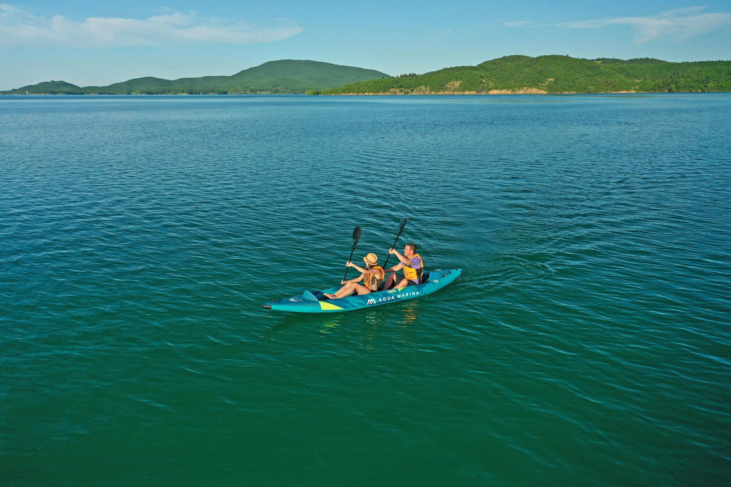 Aqua Marina Steam 412 Whitewater 2 Person Inflatable Kayak