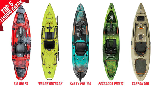 The Top 5 Fishing Kayaks Redefining Angling Adventures - Trails And Lakes
