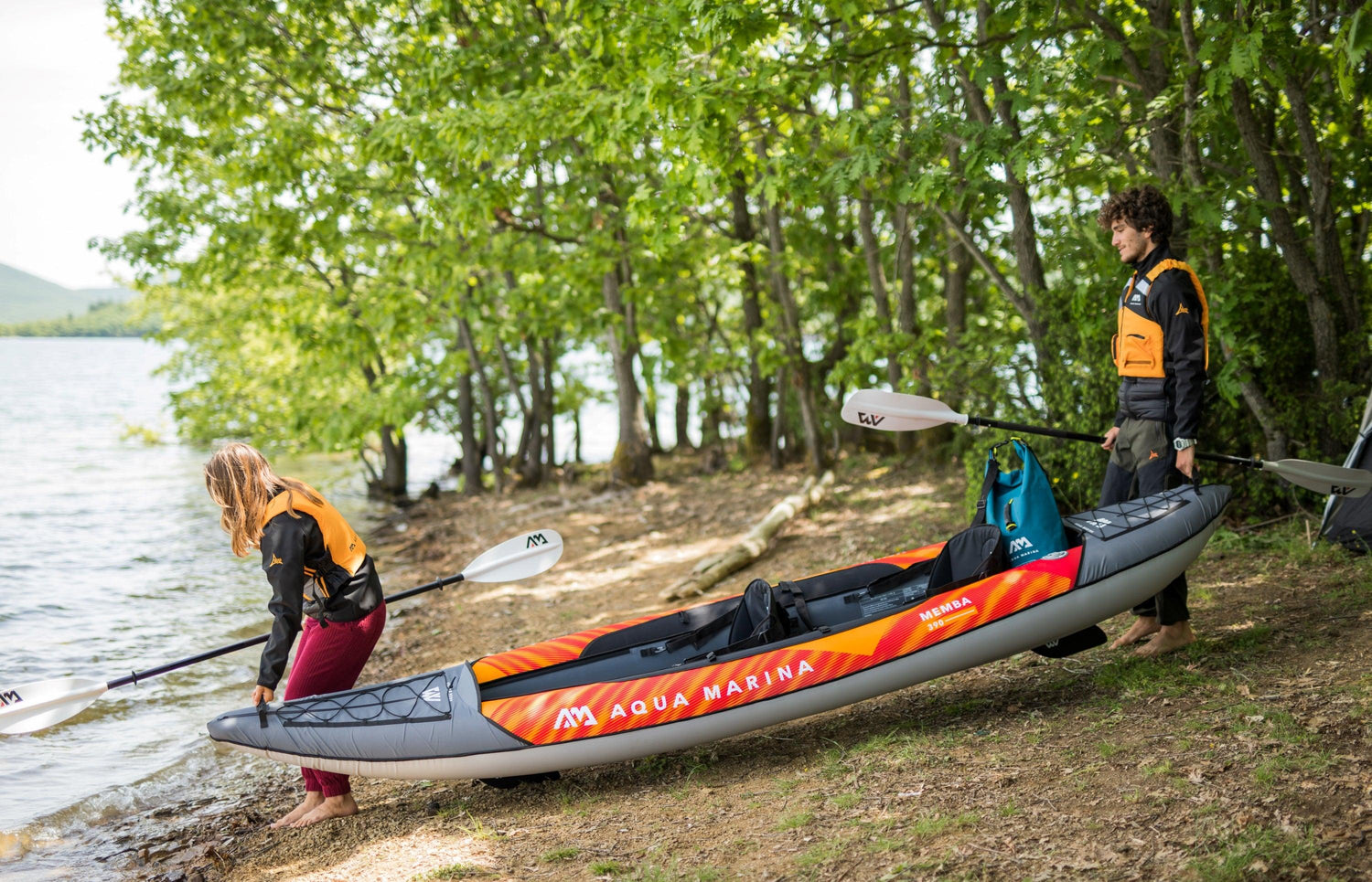 Trails And Lakes Inflatable Two Seater Kayak