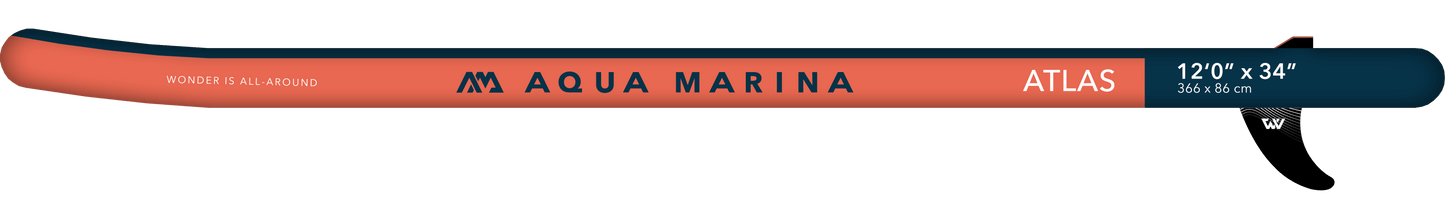 Aqua Marina Atlas 12’0″ SUP: Inflatable All-Around Board for Beginners and Experts