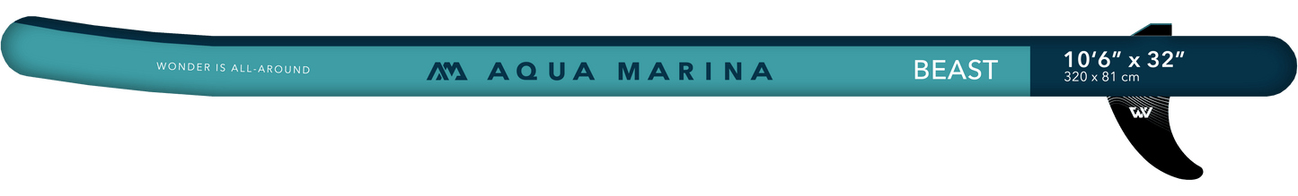 Aqua Marina Beast SUP: Inflatable All-Around Board for Beginners and Experts