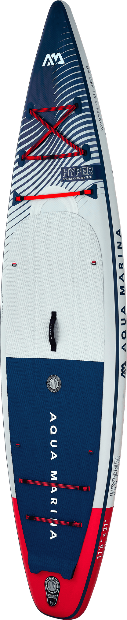 Aqua Marina Hyper 12’0″ SUP: Inflatable All-Around Board for Beginners and Experts