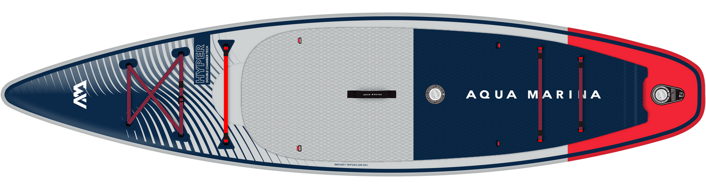 Aqua Marina Hyper 12’0″ SUP: Inflatable All-Around Board for Beginners and Experts