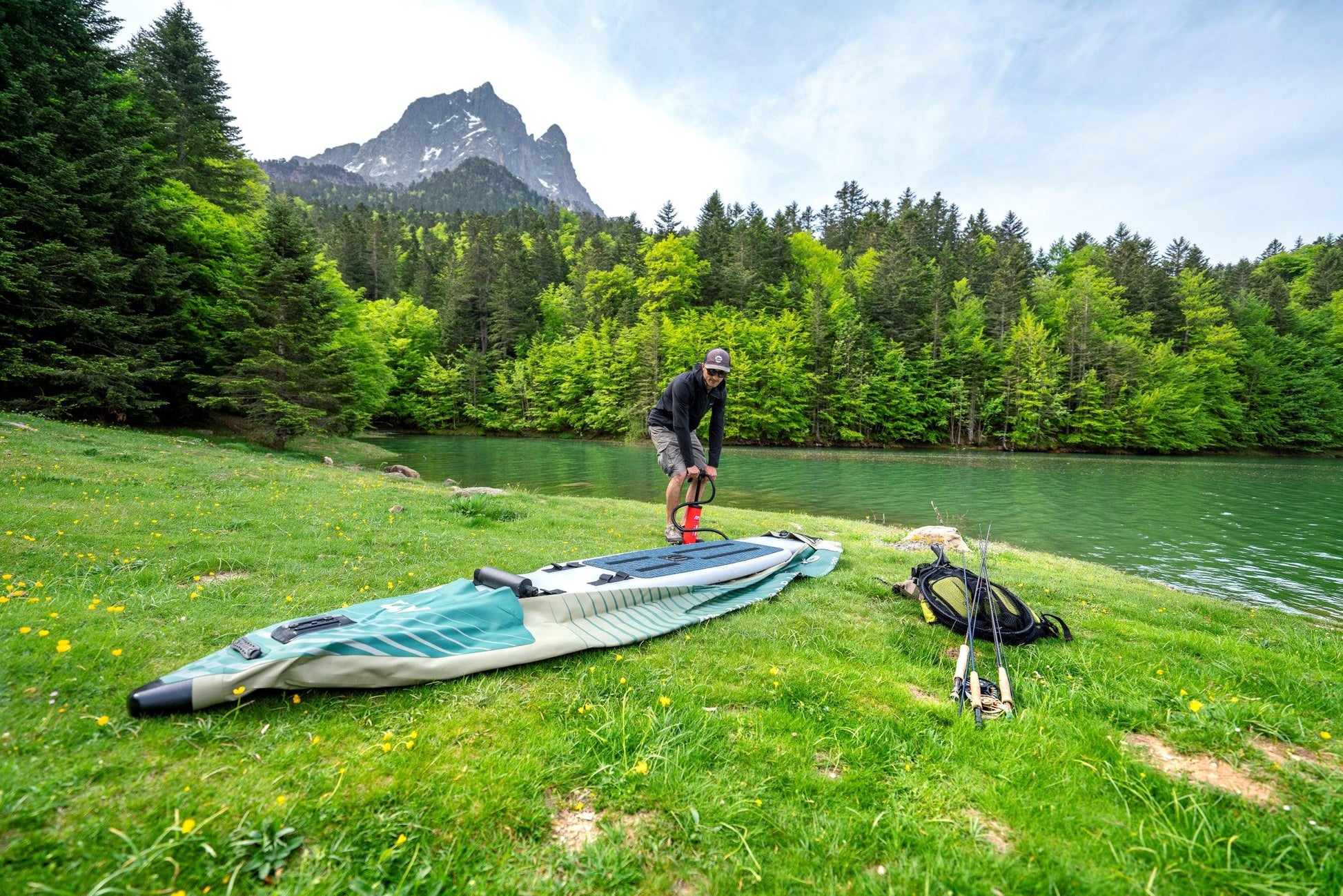 aqua marina caliber Inflatable kayak 1 person