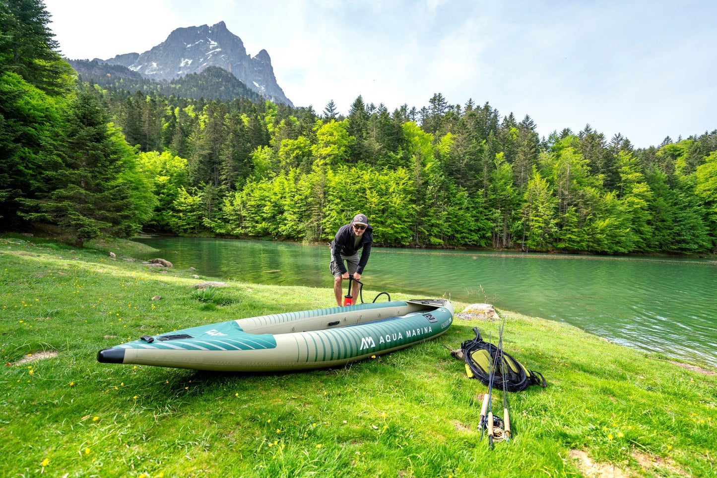 aqua marina caliber Inflatable kayak 1 person