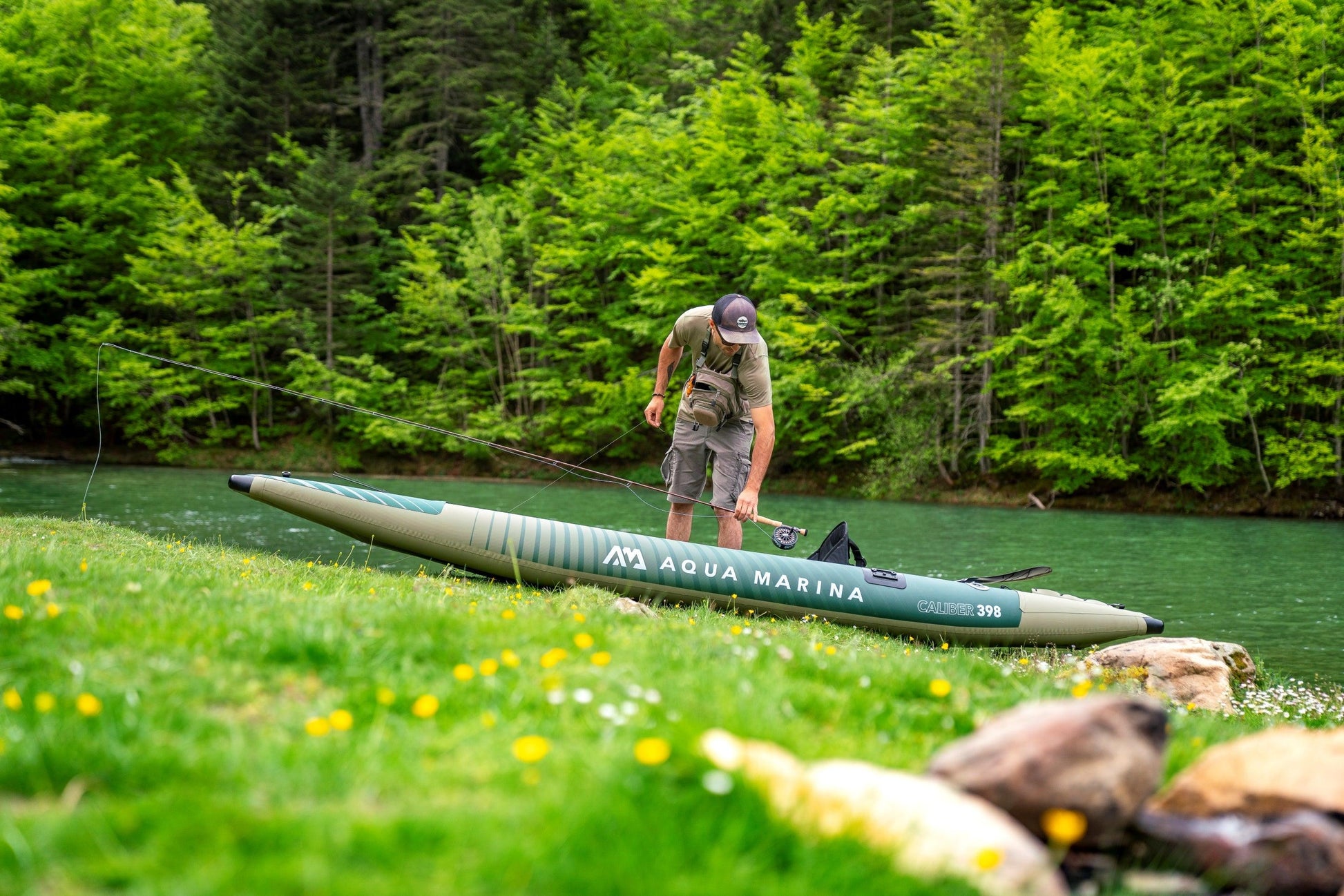 aqua marina caliber Inflatable kayak 1 person
