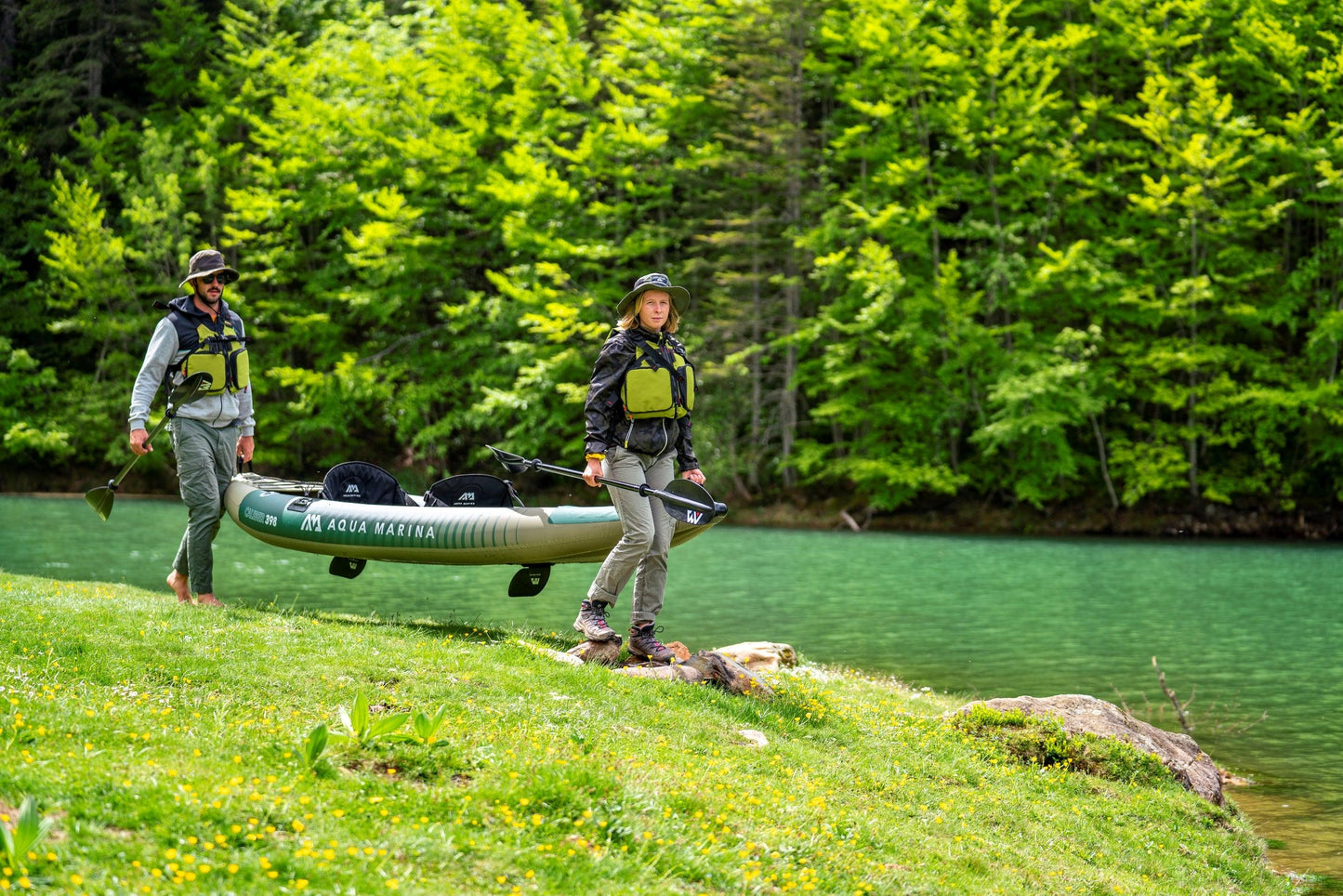 aqua marina caliber Inflatable kayak 1 person