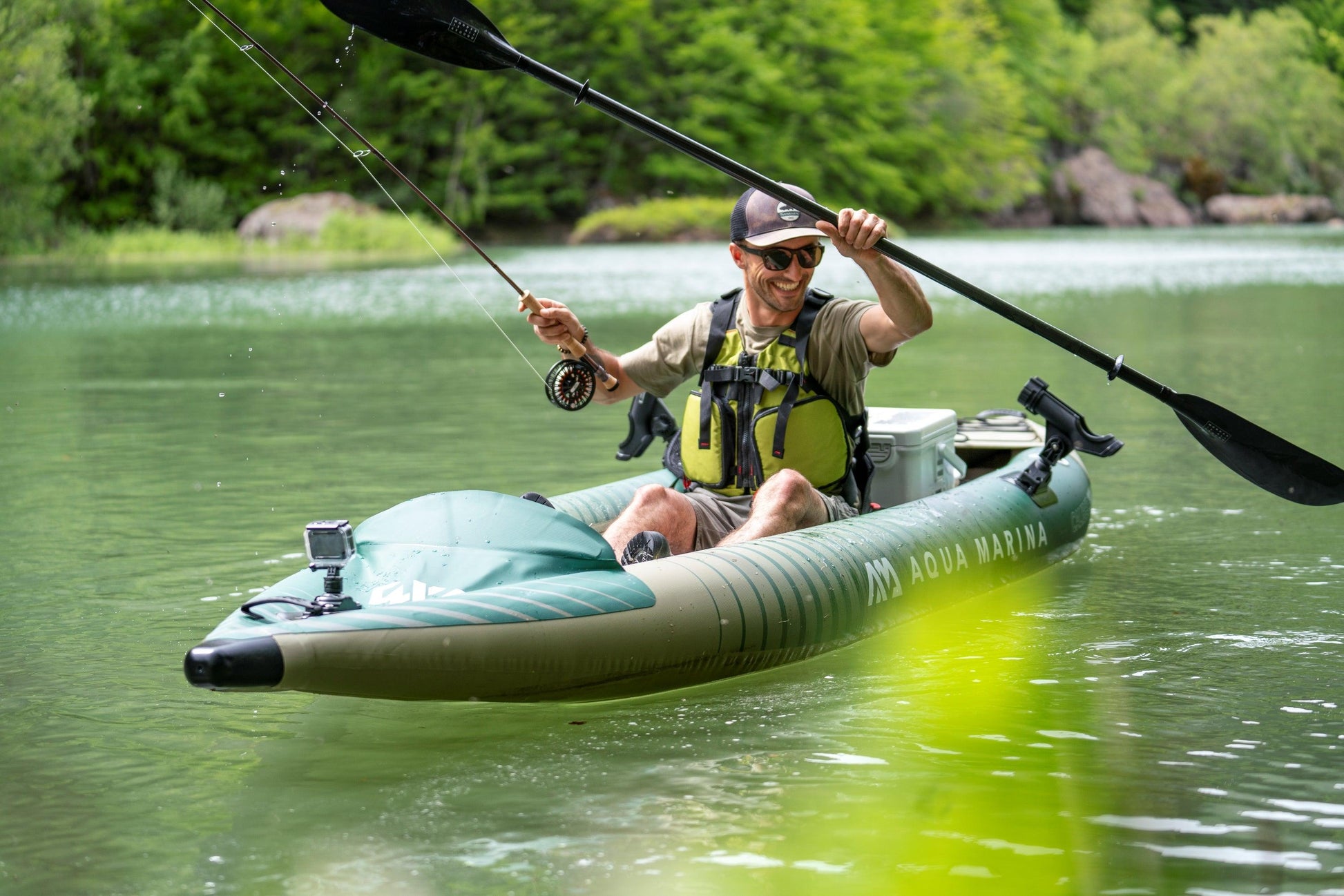aqua marina caliber Inflatable kayak 1 person