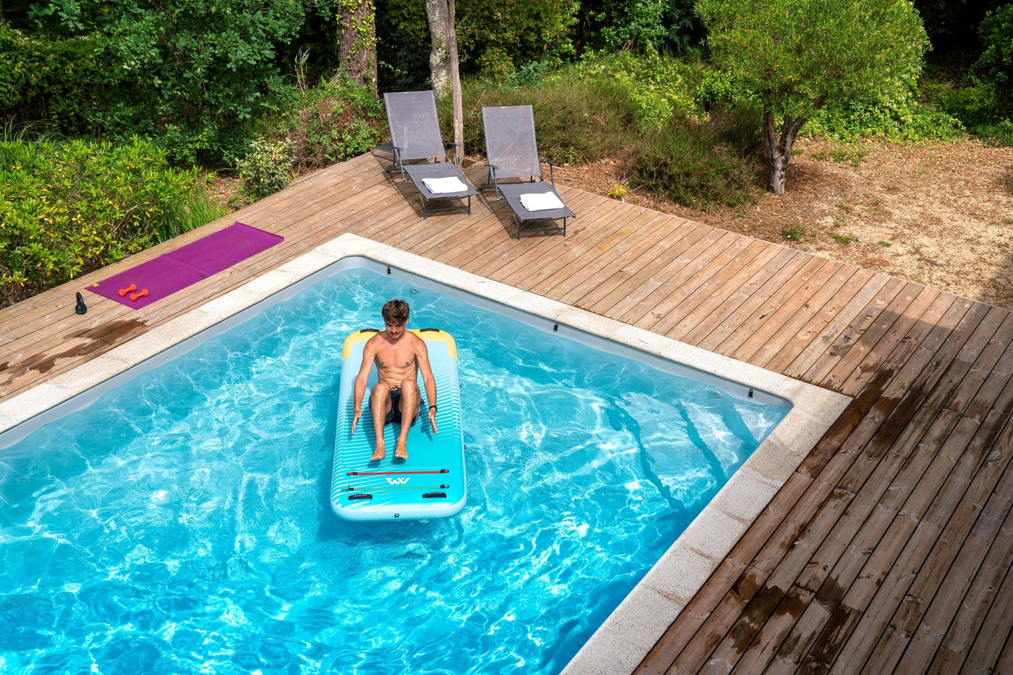 Aqua Marina Peace - Inflatable Fitness Mat
