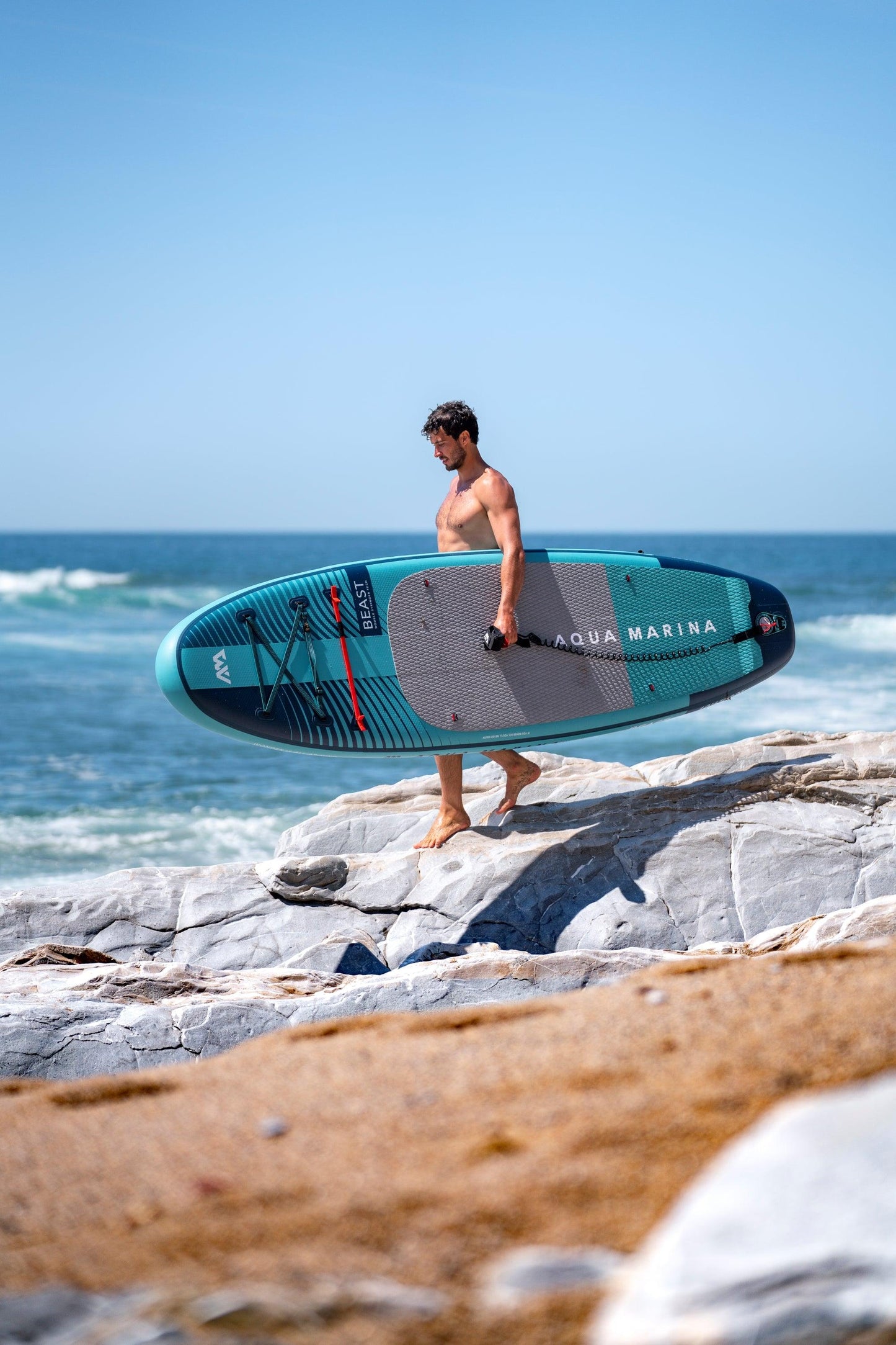 Aqua Marina Beast SUP: Inflatable All-Around Board for Beginners and Experts