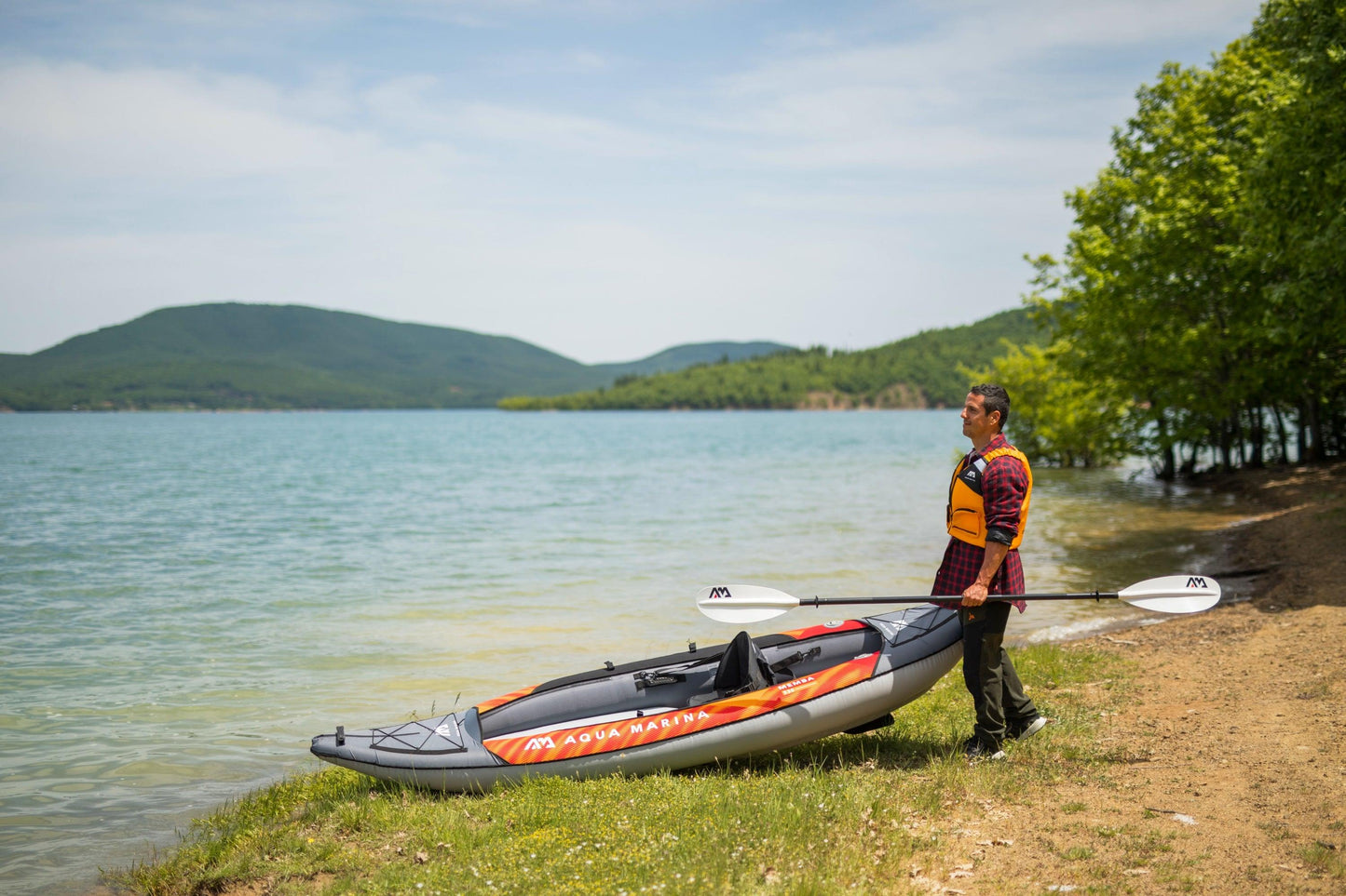 Aqua Marina Memba - 330 & 390 Touring Kayak | Heavy Duty Inflatable Kayak