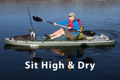Sea Eagle Deluxe Inflatable Kayak Seat Green