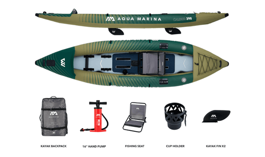 aqua marina caliber Inflatable kayak 1 person